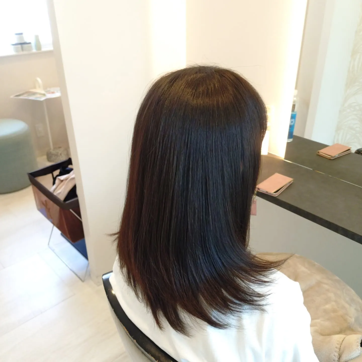 髪質改善トリートメントをさせていただきました。