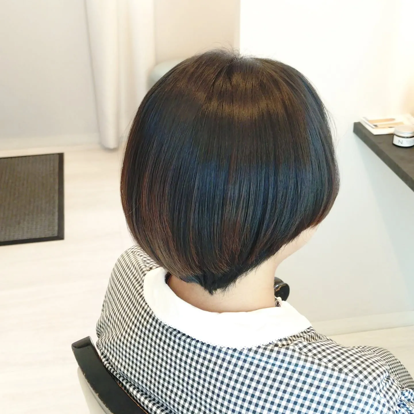 お久し振りの髪質改善トリートメントをさせていただきました。